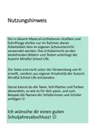 Vorschau - Arbeitsblätter - Das wahre Zeugnis/ Dankesbotschaften für Sek 1 und Sek 2 (als Zeugnisbeigabe) - editierbar - Seite 1