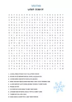 Vista previa - Juegos / Gamificación - WORDSEARCH WINTER VOCABULARY - Portada