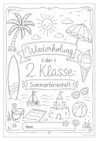 Vorschau - Arbeitsblätter - Sommerferienheft: Wiederholung 2. Klasse (Deutsch und Mathematik) - Seite 3