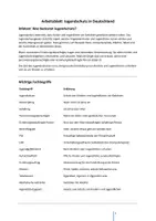 Vorschau - Arbeitsblätter - Jugendschutz in Deutschland - Deckblatt