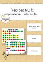 Vorschau - Spiele - Materialpaket Freiarbeit Musik Kl. 1 - 4 - Seite 1