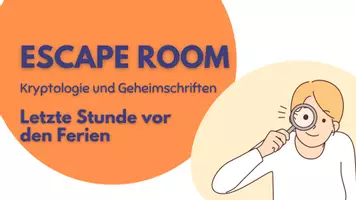 Vorschau - Arbeitsblätter - Escape Room Kryptologie & Geheimschriften (Klasse 8–10) Letzte Stunde vor den Ferien | Caesar-Verschlüsselung, Morsealphabet, Freimaurer-Chiffre, Brailleschrift & Winkeralphabet | Mit Lösungen - Seite 1