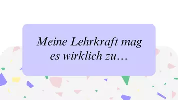Vorschau - Präsentationen/Tafelbilder - Kennst du eigentlich deine Lehrkraft? - Seite 2