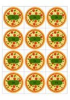 Aperçu - Cartes d'exercices - Soustractions posées - Atelier Soustra'Pizza - Page 2
