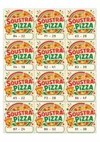 Aperçu - Cartes d'exercices - Soustractions posées - Atelier Soustra'Pizza - Page 3