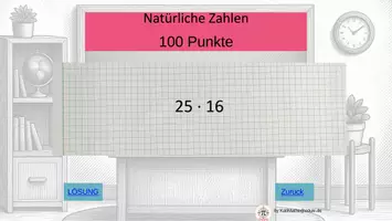 Vorschau - Arbeitsblätter - Mathe-Duell Wiederholung (Klasse 6) – Fit für Klasse 7 | Quiz & Spiel | Mit Lösungen | Das große Mathematik-Quiz - Seite 2