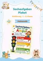 Vorschau - Poster - Sachaufgaben Mathematik · Klasse 1-2 · Plakat · kostenlos - Seite 1
