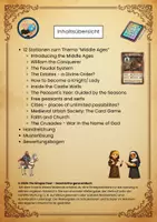 Vorschau - Unterrichtsreihen - The Middle Ages - BiLi Learning Stations - Seite 1