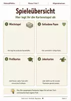 Vorschau - Spiele - Allgemeinwissen Paare Finden mit Begründung Unterrichtsspiel Klasse 5 bis 7 Vertretungsstunde - Seite 2