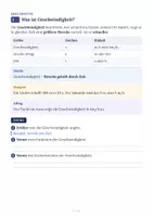 Vorschau - Arbeitsblätter - Geschwindigkeit - Physik Arbeitsheft - Seite 2