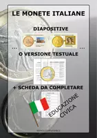 anteprima - Schede informative - LE MONETE ITALIANE educazione civica - Pagina di copertina