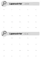 Vorschau - Stationenlernen - Lesen Klasse 1 - Lesespiel - Lupenwörter & -sätze - Seite 3