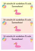 Vorschau - Anderer Materialtyp - Feriengruß Sommerferien mit Wassereis - Seite 3