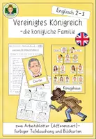 Vorschau - Arbeitsblätter - Paket: Das Vereinigte Königreich Großbritannien und Nordirland - Seite 1