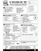 anteprima - Materiale di supporto/inclusione - IL TACCUINO DEL "NO" | Scheda di osservazione - Pagina 1