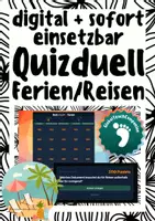 Vorschau - Interaktives Material - Quizduell - Ferien und Reisen (interaktiv und sofort einsetzbar) - Deckblatt