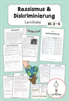 Vorschau - Arbeitsblätter - Rassismus & Diskriminierung Lerntheke - Deckblatt