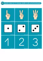 Aperçu - Jeux - La bonne barquette – Associer quantité et représentation des nombres (1 à 6) | Atelier autonome PS-MS-GS – Thème de la rentrée - Page 3