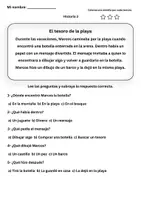 Vista previa - Fichas informativas / Documentos de lectura - comprension lectora - página 3