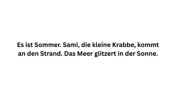 Vorschau - Bildkarten - Kamishibai – Sami, die kleine Krabbe spielt am Strand | Sommer am Meer - Seite 2