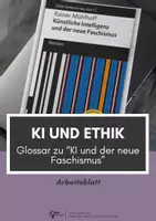 Vorschau - Arbeitsblätter - KI und der neue Faschismus ⎮ Glossar zum Inhaltsverzeichnis für Klasse 11 bis 13 - Deckblatt