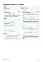 Vorschau - Arbeitsblätter - Steckbriefaufgabe: Smooth Transition - Seite 1