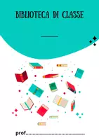 anteprima - Altro tipo di materiale - Registro biblioteca di classe (copertina e scheda lettore) - Pagina 1