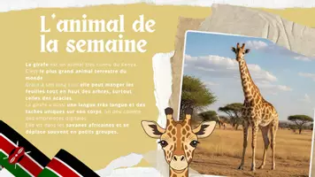 Aperçu - Préparation de séance / Séance complète - Diaporama de présentation du Kenya, Afrique - Page 3