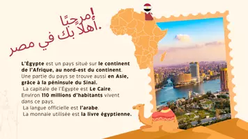 Aperçu - Préparation de séance / Séance complète - Diaporama de présentation de l'Egypte, Afrique - Page 1
