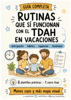 Vista previa - Refuerzo / NEE / Materiales de apoyo - GUIA TDAH RUTINAS que si funcionan ... - Portada