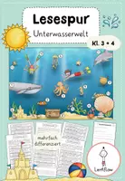 Vorschau - Arbeitsblätter - Sommer - Deckblatt