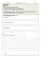 Vorschau - Arbeitsblätter - "Tschick" - Einstieg: AB + Lösung - Deckblatt