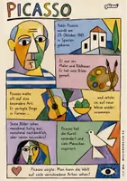 Vorschau - Stundenentwürfe - PABLO PICASSO - KUNST - GRUNDSCHULE - qlixu - Seite 1