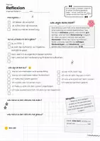 Vorschau - Arbeitsblätter - Sinnvoller Noten-/Prüfungsreflexionsbogen / Lern-Prompts - Seite 2