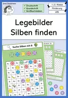 Vorschau - Fördermaterial/Inklusion - Legebilder - Silben finden - Deckblatt