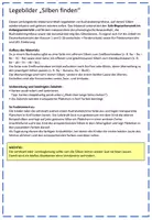Vorschau - Fördermaterial/Inklusion - Legebilder - Silben finden - Seite 1