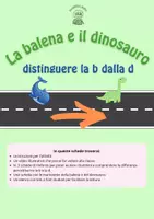 anteprima - Esercizi - B-D esercizi di potenziamento per il riconoscimento - Pagina di copertina