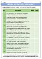 Vorschau - Unterrichtsreihen - CHECK DAS NETZ: Fakt oder Fake? 🌐 | Medienkompetenz & Fake News Quick-Check - Deckblatt