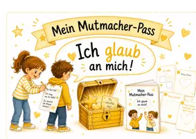 Vorschau - Arbeitsblätter - Mein Mutmach Pass – Mut machen, Selbstwert stärken | Wertschätzung & Klassenklima | Sozialkompetenz | Grundschule Klasse 1–4 (gelb) - Seite 1