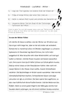 Vorschau - Stundenentwürfe - Materialpaket "Winter" - Deutsch/ LRS, DaZ, Klasse 4-10 - Seite 2