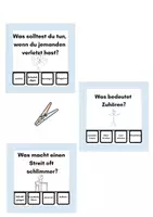 Vorschau - Stundenentwürfe - Clipcards Streit lösen | Soziales Lernen & Konfliktlösung | Klasse 1–4 - Seite 3