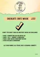 Vorschau - Merkblätter - Checkliste - Erste Woche - Deckblatt