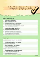 Vorschau - Merkblätter - Checkliste - Erste Woche - Seite 1
