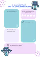 Vorschau - Arbeitsblätter - Feedbackbogen für Digitale Grundbildung - Deckblatt