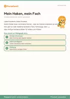 Vorschau - Mal- und Bastelvorlagen - Garderobe, Namensschilder & Symbole Kita - Seite 1