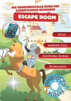 Vorschau - Spiele - Escape Room Mathematik: Burg des schriftlichen Rechnens | Kommazahlen | Klasse 5-7 - Deckblatt