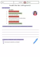 Vorschau - Arbeitsblätter - Gedichte Rondell schreiben Grundschule - Seite 1