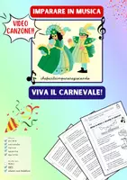 anteprima - Materiale di supporto/inclusione - CARNEVALE – TESTO E AUDIO/VIDEO CANZONE - Pagina di copertina