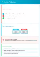 Aperçu - Présentation / Support pour le tableau - Je fais 10 — Cartes à tâches soustraction CP - Page 1