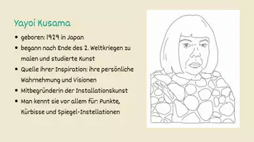 Vorschau - Mal- und Bastelvorlagen - Kunstprojekt: Yayoi Kusama (Raumgestaltung) - Seite 2